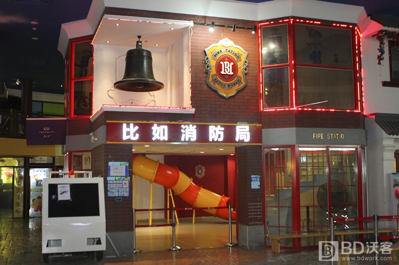 北京比如世界购物中心外景及比如世界儿童职业体验城店内场景图如 
